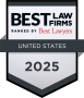 Best Law Firms badge 2025